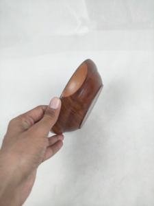 ชามสลัดไม้ทรงกลมสไตล์โบฮีเมียนสุดหรูรักษ์โลก ผลิตด้วยมือและขัดเงาอย่างดี สำหรับซุปและก๋วยเตี๋ยว ราคาประหยัด - Product Image 4