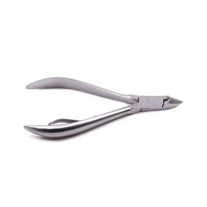 Coupe-ongles en acier inoxydable 12,5 mm à mâchoires plates, lame droite, pointe affûtée, durable pour usage des doigts, style simple pour adulte - Product Image 3