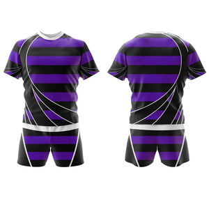 Uniforme de Rugby Cómodo y de Alta Calidad, Precio Competitivo, Última Tendencia, Superventas, Mangas Cortas, Gran Oferta - Product Image 1