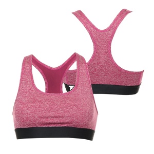 Soutien-gorge de sport en spandex de haute qualité pour femmes Design personnalisé et couleur Taille élastique couleur rose à vendre - Product Image 1