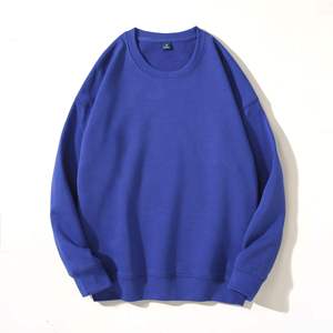 Sweat-shirt unisexe personnalisé à col rond, coupe ample, imperméable, avec broderie et impression de logo, de haute qualité, 100% coton - Product Image 5