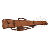 Étui de transport pour fusil de chasse en cuir durable, de qualité supérieure, résistant aux taches, pour le tir