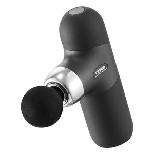 4 livelli di velocità 4 teste di massaggio Mini pistola portatile 7.4V 2500mAh batterie per il sollievo dal dolore degli atleti a percussione del tessuto profondo - Product Image 1