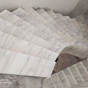 Dalle mince en marbre blanc pur poli, imperméable, écologique, durable, moderne, pour salle de bain, cuisine, appartement, villa - Product Image 6