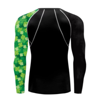 Maillot de surf Rash Vest, vêtement de protection solaire, chemises de compression pour hommes, Rash guard pour hommes