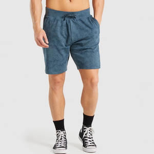 Shorts de sport décontractés pour hommes, légers, élastiques, coupe ajustée, pour l'entraînement et la plage / Shorts de survêtement en coton pour hommes, vente en gros - Product Image 5
