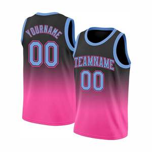 Camiseta de Baloncesto Sublimada Informal al por Mayor, Ligera, de Poliéster Transpirable, de Secado Rápido, Personalizada para Equipos Deportivos, Ropa de Entrenamiento con Protección UV - Product Image 4