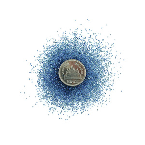 Zafiros azules de Ceilán naturales sin tratar, calibrados en forma redonda de 1 mm, piedras preciosas de zafiro azul facetadas naturales sueltas para joyería. - Product Image 2