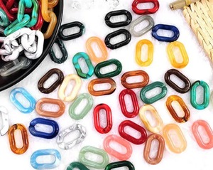 Liens de chaîne en résine imperméables écologiques de haute qualité pour sangles de sacs à main et accessoires de bijoux DIY par M/S SHAAD HANDICRAFTS - Product Image 4