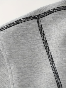 Sudadera con capucha de algodón 100% ecológica e impermeable para mujer, con cremallera de doble cabezal, informal, de manga larga, para invierno - Product Image 6