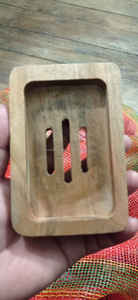 Estuche de jabón de madera de acacia Estuche de jabón antiguo bueno para el amor natural Estuche de jabón de madera de bambú de gran calidad India - Product Image 2