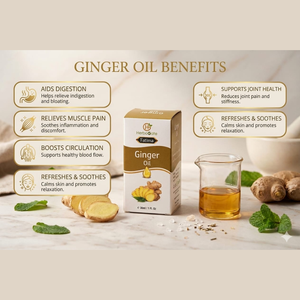 Aceite Esencial de Jengibre para Difusor, Masajes, Relajación y Cuidado Personal, Apoyo Natural al Bienestar, Aceite Puro de Jengibre Diario - Product Image 4