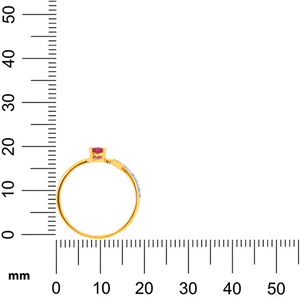 Anillo de Diamantes con Diseño de Hoja Opulento en Oro de 18K — Centro Marquise de 0.35 Ct, Engaste Botánico, Disponibilidad al por Mayor - Product Image 6