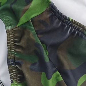 Shorts de bain décontractés pour hommes en gros, design par sublimation, écologiques, 100 % polyester, pour l'été et le surf, pour jeunes - Product Image 3