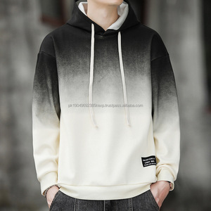 Sudaderas con capucha para hombre con degradado teñido con lazo, Sudadera con capucha multicolor personalizada para hombre, Sudadera con capucha de poliéster 100% - Product Image 3