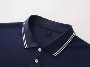 Vente en gros de polos personnalisés Vêtements de polo à manches courtes pour hommes, uniformes d'affaires, t-shirts polo personnalisés - Product Image 3