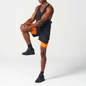 NESTA SPORTS Débardeur Sportif Homme Col Bateau Profond Tissé avec Panneau Arrière Élastique et Ouvertures pour les Bras – Nouvelle Collection Promotionnelle - Product Image 2