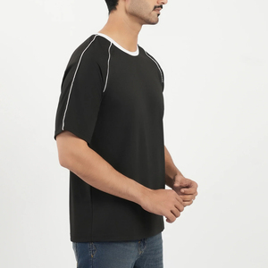 เสื้อยืดคอกลมแขนยาวผู้ชาย ผ้าคอตตอนพรีเมียม แห้งเร็ว เป็นมิตรกับสิ่งแวดล้อม  แบบลำลอง สปอร์ต  รับสกรีนโลโก้  OEM ODM ขายส่ง - Product Image 5