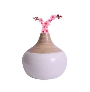 แจกันดอกไม้ไม้ไผ่ราคาถูกสำหรับตกแต่งบ้าน ดีไซน์หลากหลาย คุณภาพสูง ผลิตด้วยมือจากโรงงานในเวียดนาม - Product Image 3