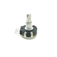 Potenciómetros Rotatorios Lineales Cónicos de Larga Duración y Alta Calidad Serie F24K5, Reóstatos para Control Industrial