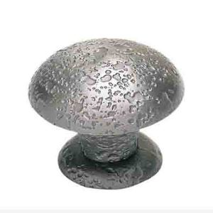 Bouton de meuble rond industriel en laiton, poignée durable en forme de champignon, boutons métalliques décoratifs, quincaillerie décorative - Product Image 1