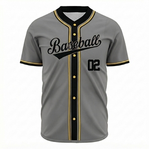 Maillot de baseball sur mesure de haute qualité pour homme et femme, prix de gros, vêtements de sport, maillot de baseball en différentes couleurs - Product Image 1