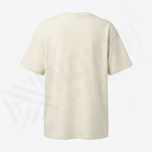 T-shirt oversize pour femme en coton personnalisé, avec logo brodé ou imprimé par transfert thermique, couleur personnalisable, style streetwear décontracté et tendance - Product Image 2