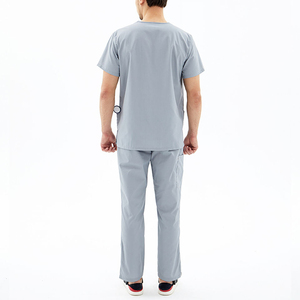 Tenues Médicales Unisexe en Promotion : Ensembles de Blouses et Pantalons en Polyester Tissé Doux et Extensible pour Hôpitaux, Salons de Beauté, Spas et Infirmières - Product Image 4
