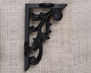 Classic High Quality Cast Iron Triangle Shelf <b>Bracket</b> with Customized Color Powder Coated <b>for</b> Wall Mounting - Product Image 4