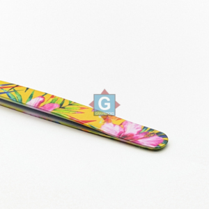 Pinzas de Precisión para Pestañas de Acero Inoxidable de Alta Calidad, Punta Suave, Diseño Curvo, Mango Colorido, Herramienta de Maquillaje para Extensión de Pestañas Postizas - Product Image 5