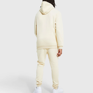 Ensemble de survêtement décontracté pour homme avec sweat à capuche imprimé délavé à l'acide et pantalon de jogging coupe ajustée - Product Image 3