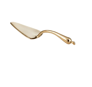 Pancake Spatula Kitchen <b>Baking</b> Tool Medium Size Cake Cutter Wedding Gold Finished Handle Cake Knife and Server <b>Set</b> - Product Image 1