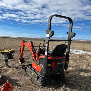Miniexcavadora Kubota K008-5 de 10 Toneladas con Cilindro Hidráulico, Motor, Bomba, Caja de Cambios en Buen Estado de Funcionamiento - Product Image 2