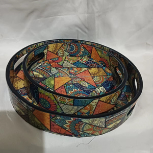 ถาดเสิร์ฟทำจากไม้ทรงสี่เหลี่ยมผืนผ้าเป็นมิตรต่อสิ่งแวดล้อมสำหรับห้องครัวห้องนั่งเล่นกลางแจ้งเพื่อความบันเทิงที่ดีที่สุด - Product Image 1