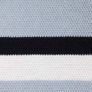 เสื้อยืดผู้ชายลายทางเสื้อยืดโอเวอร์ไซส์ธรรมดาเสื้อยืดคอกลมแขนสั้นลายทางโลโก้ตามสั่ง - Product Image 6