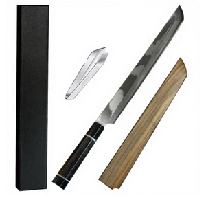Couteau de chef Kiritsuke fait main, manche en bois foncé, usage hôtelier, camping, cuisine, vente en gros, fournisseur en vrac, AR KNIVES INDUSTRY USA - Product Image 5