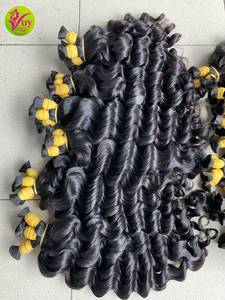 Extensiones de Cabello Humano de Alta Calidad, Cabello Ondulado Natural, Cutícula Alineada, Cabello de Donante, 10-22 Pulgadas - Product Image 2