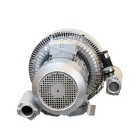 Souffleur à anneau puissant 2GH-720-H57 10HP 7.5Kw, souffleur d'air vortex, pompes, pompe à vide pour routeur CNC