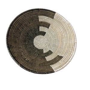Paniers muraux naturels faits à la main, décorations murales tissées pour salon et chambre, art suspendu en rotin, décoration intérieure en solde - Product Image 3