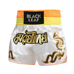 Pantalones Cortos de Boxeo Tailandés Personalizados al por Mayor, Ropa de Combate Muay Thai de Satén Premium con Marca y Empaque Personalizados - Product Image 5