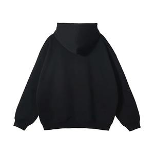 Sudadera con Capucha Negra Personalizada con Bordado, 180 g/m², Impresión de Alta Calidad, Talla Grande, 100% Algodón, Forro Polar, Fabricante de Sudaderas Unisex para Hombre - Product Image 2