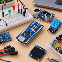 Module de développement ATMEGA328P Nano V3.0 avec ports Type-C, Mini USB, Micro USB et pilote CH340 pour l'électronique STEM - Vente en gros