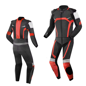 Combinaison de moto en cuir personnalisée OEM, dernière collection, prix de gros abordable, haute qualité, pour motards de course - Product Image 5