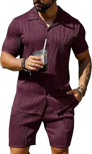 Men Summer <b>Knitted</b> Embroidered 100% Cotton Quick Dry Short Sleeve Custom Logo Joggers Suits <b>Set</b> Shirt and Short <b>Set</b> - Product Image 6