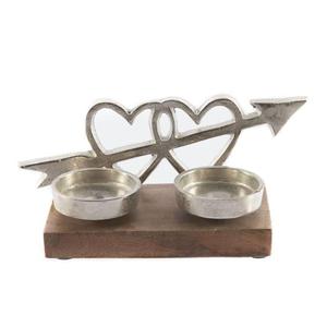 Décoration de table, porte-bougie unique en forme de maison avec motif d'oiseau et de lapin, décoration de table pour la maison, thème de Pâques et du printemps, 2 pièces - Product Image 3