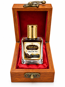 Aceite de Agarwood Tripura de Lujo Aloura Oils - Natural, Orgánico, 100% Puro, Destilado al Vapor, en Botella Cuadrada, Aroma Amaderado Especiado Terroso - Product Image 4