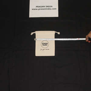 ถุงผ้ามัสลินผลิตในอินเดียจากผ้าบริสุทธิ์ - Product Image 3