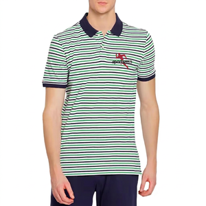 Polo à manches courtes noir pour homme Sportscode, col et poignets contrastés, couleur unie, haut sportif - Product Image 4