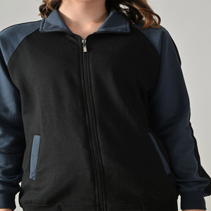 Veste polaire zippée pour femme à col montant, coupe-vent chaude, doudoune thermique d'hiver OEM - Product Image 5