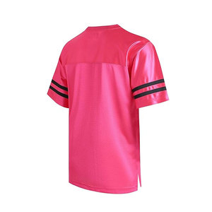 เสื้ออเมริกันฟุตบอลราคาส่ง รับสั่งทำโลโก้แบบซับลิเมชั่น เนื้อผ้าโพลีเอสเตอร์ระบายอากาศ แขนสั้น ชุดกีฬา - Product Image 2